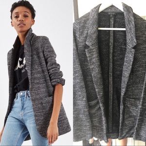 Small Topshop Boyfriend Knit Blazer/Jacket